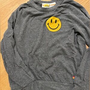 Aviator Nation Smiley Sweatshirt size small
